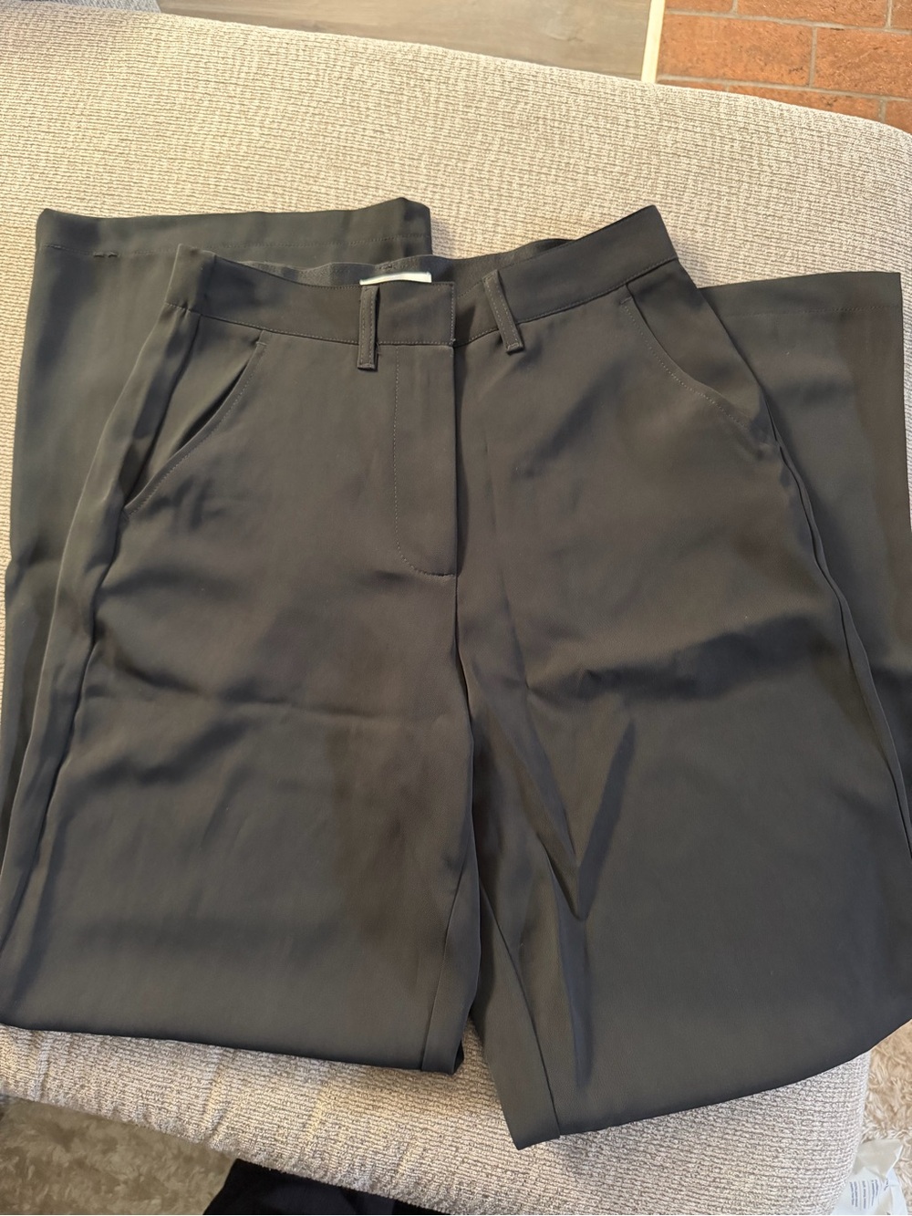 Max Studio Black High-Rise Dress Pants